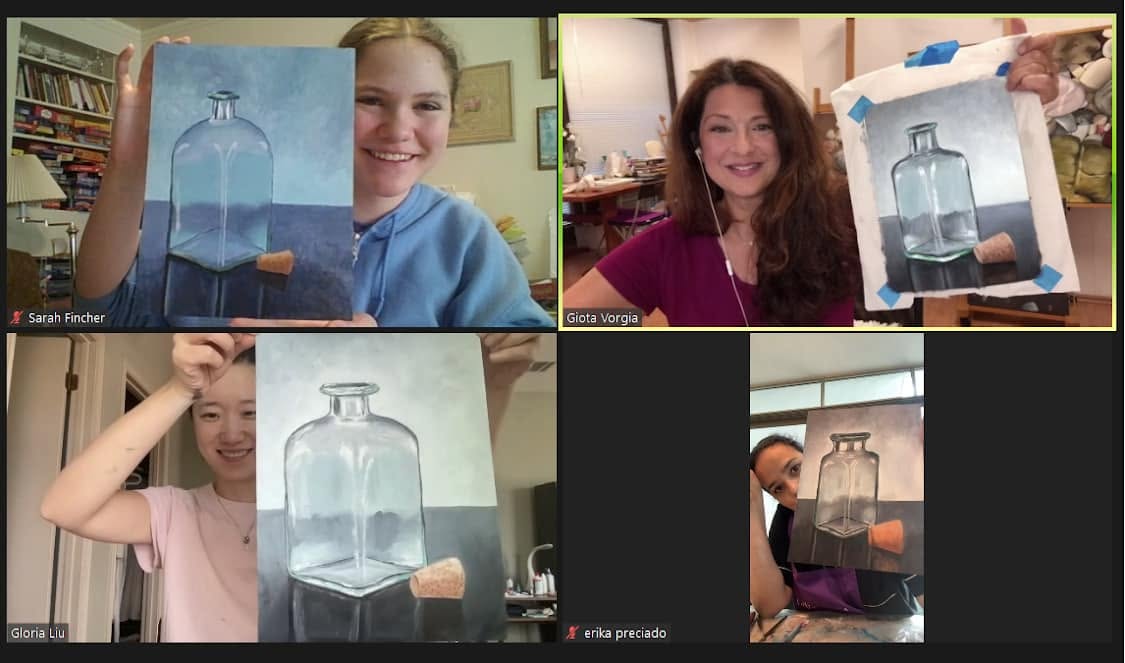 Online Art Classes — Vorgia Art Studio